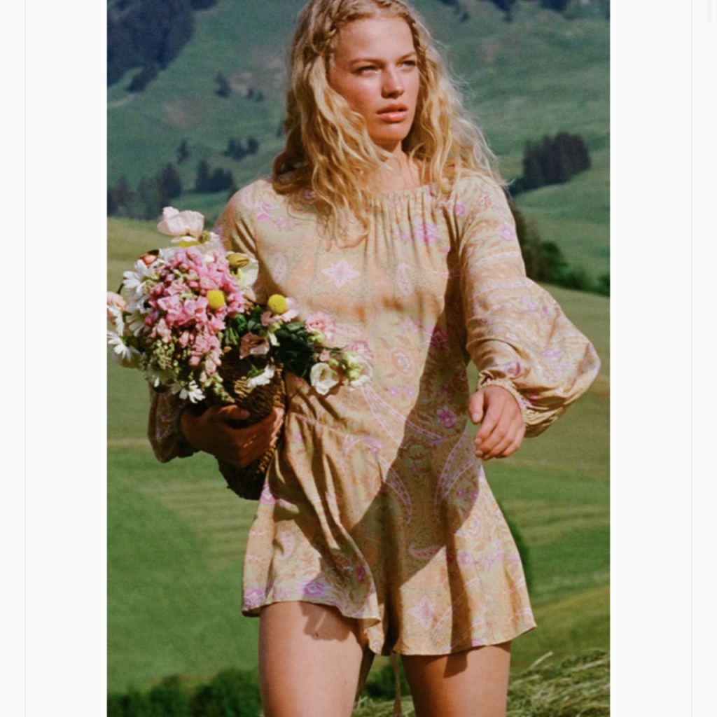 New Spell Designs Belladonna Floral Romper